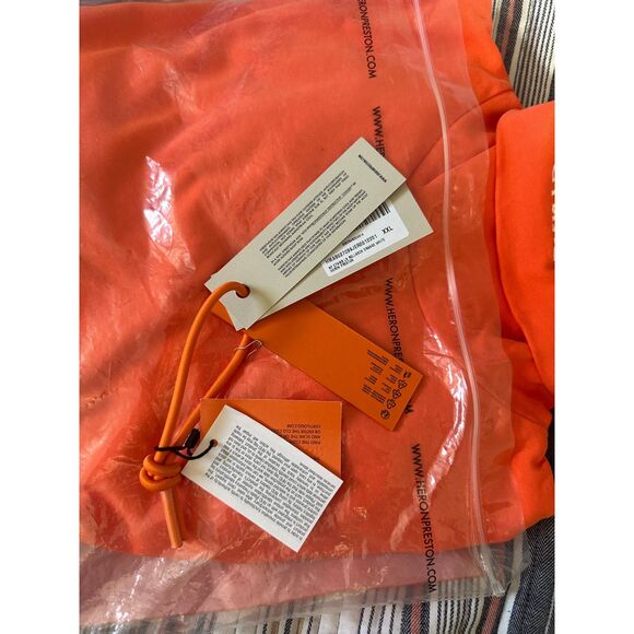 HERON PRESTON - Turtleneck - Orange - Rare size XXL - Picture 8 of 13